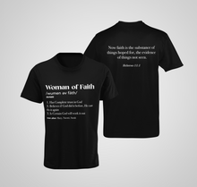 Load image into Gallery viewer, Woman of Faith T-shirt
